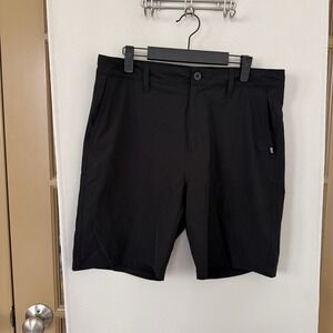 Reef Men's 33 Black Hybrid Chino Shorts